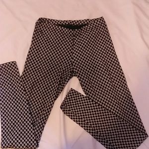 Black and white leggings